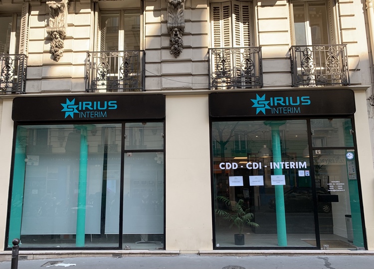 Sirius Intérim, agence de travail temporaire Paris 9e.